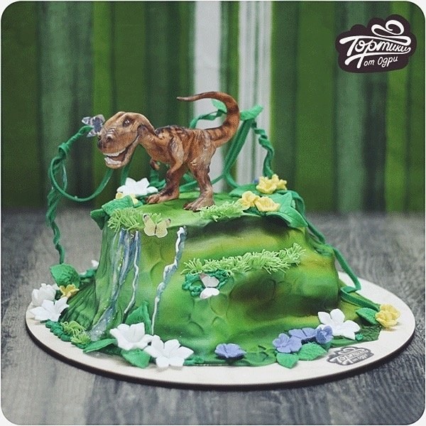 Торт С Динозаврами Фото