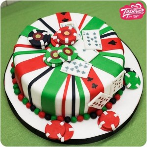 Торт на день рождения - Казино