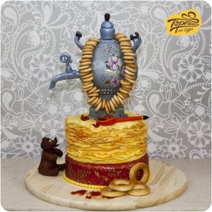 Торт свадебный - Русская ярмарка