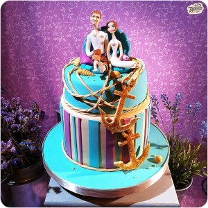 Торт на свадьбу - Два Якоря