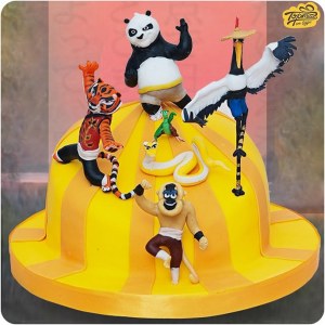 Детский торт - Кунг - фу Панда