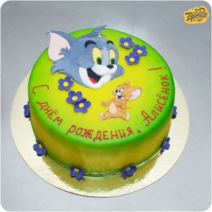 Торт детский -Том и Джерри