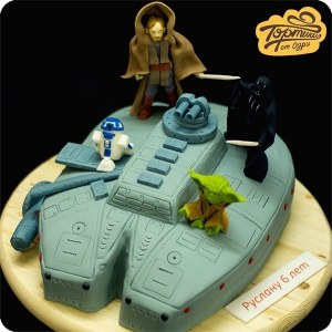 Торт детский -Звездные войны