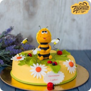 Торт детский - Пчелка Майя