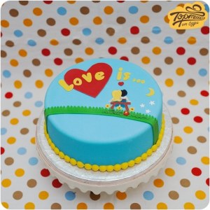 Торт романтичный - Love is...