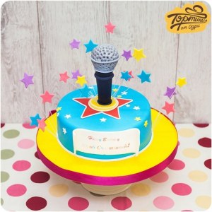 Звездный торт - Микрофон
