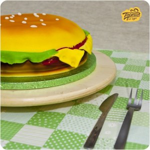 Вкусный торт - Гамбургер