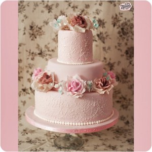 Торт свадебный - Ажур