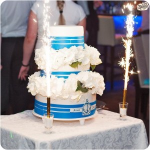 Свадебный торт - Морской
