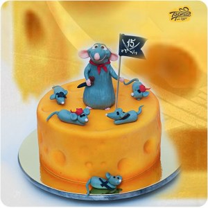 Торт детский - Мышиный пират