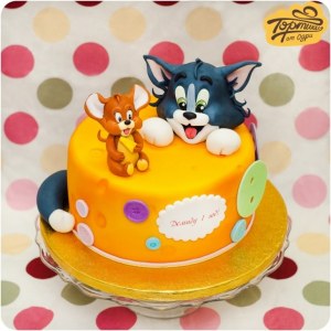 Торт детский - Том и Джерри