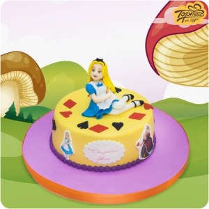 Торт детский - Алиса в зазеркалье