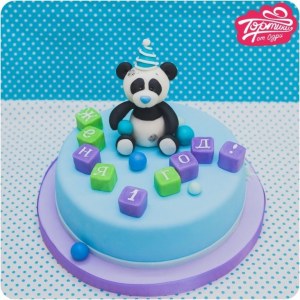 Торт детский - Тедди панда