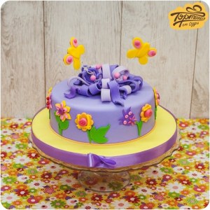 Торт детский - Цветной квиллинг